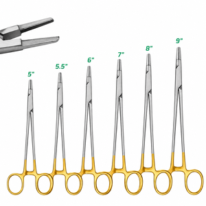 SUAVE SURGICAL INSTRUMENTS T/C Micro Ryder <b>Needle</b> Holder Tungsten Carbide Straight Surgical German Gr Stainless Steel CE - Product Image 5