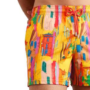 Short d'été Offre Spéciale pour hommes maillot de bain taille moyenne à séchage rapide tissé vêtements de plage décontractés motif respirant Shorts d'été - Product Image 5