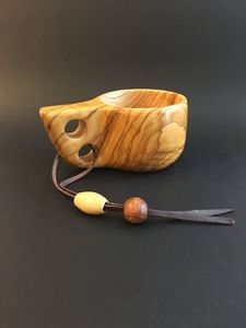 ถ้วยชาทำจากไม้ธรรมชาติสไตล์ญี่ปุ่นถ้วยสำหรับใส่เครื่องดื่มไวน์ร้อน/เย็น/กาแฟ/น้ำสำหรับจานรอง - Product Image 5