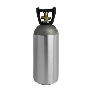 Tanque de CO2 de aluminio de 2.5 lb (4 kg), cilindro de gas según norma EN ISO 7866 TPED para sistema de bebidas - Product Image 3