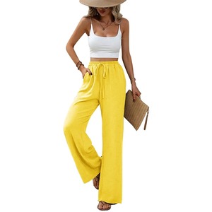 100% Organic Cotton Cargo Pants Women Customize Casual Design Wholesale Pants Premium Quality Oversized Woman Trousers - Product Image 3