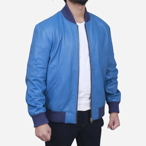 Chaqueta de Cuero para Hombre, Estilo Urbano Informal, Prenda de Cuero Vacuno, Fabricación Personalizada OEM al por Mayor - Product Image 5