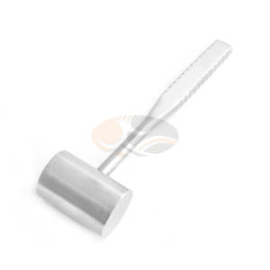 JACKBILLY maillet en os de haute qualité avec poignée droite outil chirurgical en acier inoxydable durable procédures orthopédiques - Product Image 1
