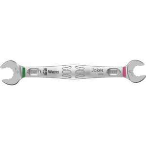 WERA Joker 6005 Double <b>Open</b>-<b>End</b> Wrench 8 X 9 mm Length 123 Mm-Shop Tool - Product Image 3