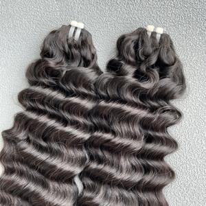 Deep Wave Bundle Trame Grande Vente Extension de Cheveux Vietnamiens en Stock Vente en Gros Personnaliser Taille Prêt à Expédier - Product Image 4
