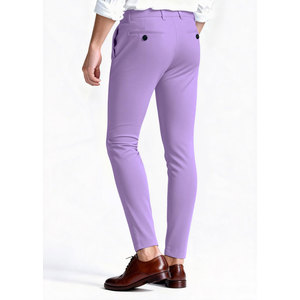 Pantalon chino pour homme, vêtements décontractés, couleur unie, séchage rapide, teinture unie, meilleure qualité, nouvelle mode 2025, logo personnalisé, pantalon chino pour homme - Product Image 2