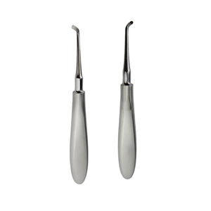 เครื่องมือถอนรากฟันแบบตรง ด้ามจับสแตนเลส ใช้ในงานผ่าตัด ได้รับการรับรองมาตรฐาน CE ISO13485 ระดับ I - Product Image 2