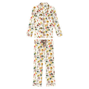 Classic Design Satin <b>Men's</b> Sleepwear Customized Design Breathable Lightweight Night Dress - Product Image 5