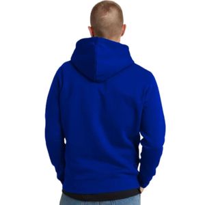 Pull à capuche épais à motif solide pour hommes avec poches de différentes couleurs et tailles pour l'hiver - Product Image 5