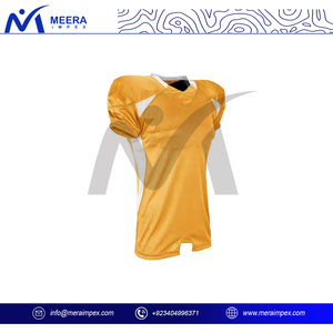 Camiseta de fútbol americano hecha a medida para hombre, impresión por sublimación personalizada, uniforme de fútbol americano con logotipo y diseño personalizados - Product Image 4