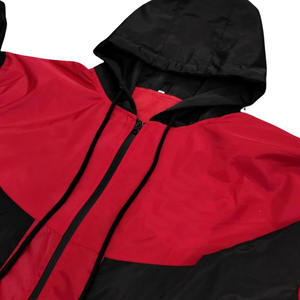 Chaqueta Cortavientos Impermeable Reflectante de Poliéster Personalizada para Hombre, Estilo Urbano con Colores Contrastantes - Product Image 3