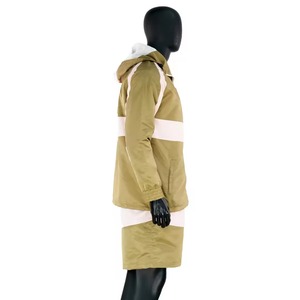 Ensemble coupe-vent à capuche léger pour homme, veste de sport respirante, short, tenue deux pièces-100% coton, grande taille, solide pour l'hiver - Product Image 3