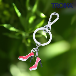 Portachiavi Personalizzato a Forma di Scarpa PUMPS con Moschettone Promozionale - Product Image 3