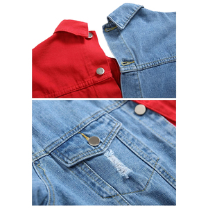 Adjustable Price Men's <b>Denim</b> <b>Jacket</b> Anti-Wrinkle Premium Quality Breathable <b>Lightweight</b> Fully Customized Front Hooded Vintage - Product Image 5