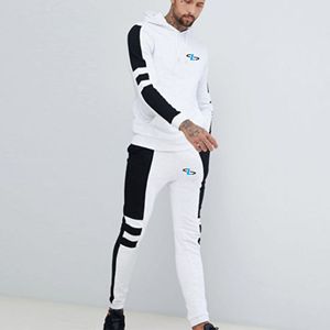 Vêtements de sport personnalisés pour hommes Survêtements de jogging avec fermeture éclair Joggers d'entraînement pour hommes Survêtement en nylon coupe-vent en polyester - Product Image 2