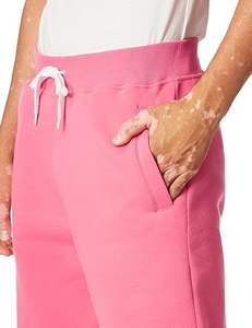 Men's High Waist Casual <b>Fleece</b> <b>Joggers</b> Red Plain Sweatpants Street Wear Loose Fitness Workout Gym Straight Sweat Pant Breathable - Product Image 5