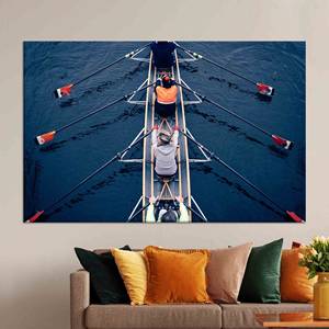 Lienzo Impreso: Arte Motivacional de Remo para Decoración de la Sala del Hombre, Lienzo Enrollado - Product Image 1