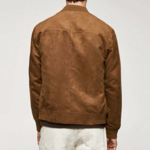 Blousons d'aviateur en toile du fabricant OEM pour hommes col montant personnalisé couleur unie respirant séchage rapide vente d'hiver prix de gros - Product Image 6