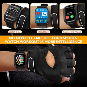 Guantes Deportivos Personalizados de Medio Dedo, Antideslizantes, para Gimnasio y Fitness - Product Image 4