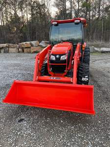 Tracteur à roues d'occasion For MX5400 HST 4WD Cab avec LA1065, plus de 50 000 heures, origine France, 600 kg - Product Image 3