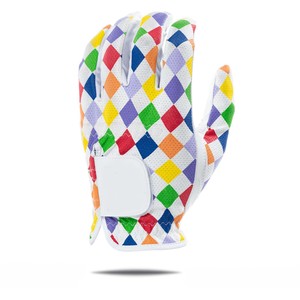 Venta al por mayor de guantes de golf de cuero genuino Cabretta de alta calidad con logotipo personalizado a un precio de fábrica para los deportes - Product Image 1