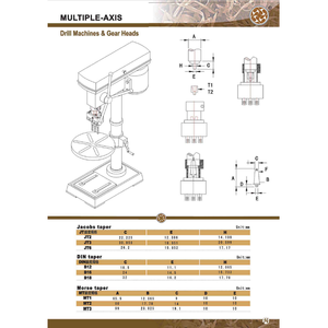 เครื่องเจาะแบบเส้นเดียวที่มีประสิทธิภาพ พร้อมหัวเจาะแบบหลายวัสดุสำหรับส่วนประกอบแกนมอเตอร์ 110V รับประกัน 1 ปี - Product Image 4