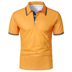Vente directe usine – Nouveau design de polo pour homme, style décontracté, grandes tailles, respirant, tricoté, prix abordable, vente en ligne, best-seller - Product Image 1