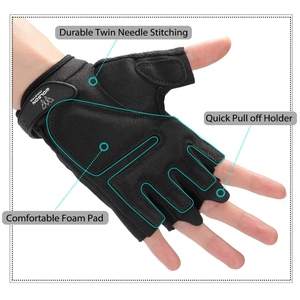 Unisex Neoprene Gym <b>Gloves</b> Customizable Fitness Workout Gear Weight <b>Lifting</b> <b>Gloves</b> for Men Wholesale Leather Guantes De Gimnasio - Product Image 6