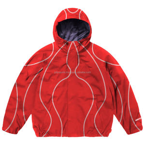 Veste coupe-vent de haute qualité design personnalisé nouvelle tendance veste coupe-vent imperméable pour hommes veste coupe-vent de sport décontractée pour homme - Product Image 4