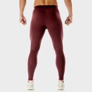 Sports Pants Digital Printing Gym Wear Quick Dry Workout Compression Tights Mens Casual Solid Athletic Leggings - Product Image 3