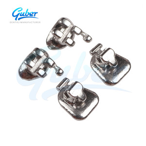 Soportes metálicos de ortodoncia Guber, soportes de dientes de Base de malla con función <span class=keywords><strong>lingual</strong></span>, producto de higiene bucal multiusos - Product Image 1