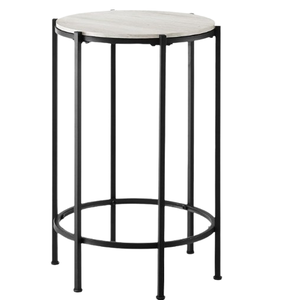 Mesa de esquina de alta calidad, muebles, mesa auxiliar de Metal, mesa de Metal para sala de estar, hogar, Hotel, restaurante, cafetería - Product Image 2