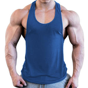 Vêtements de sport en gros, débardeur pour hommes, vêtements de sport en maille respirante, t-shirts sans manches, débardeurs de musculation d'été, débardeurs de fitness - Product Image 3