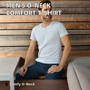 เสื้อยืดแขนสั้นสำหรับผู้ชายเสื้อยืดลำลองดีไซน์คุณภาพสูงสำหรับผู้ชายเสื้อยืดคอกลมไม่พันผ้าสำหรับใส่ในฤดูร้อน - Product Image 3