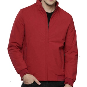 Chaqueta cortavientos informal de moda para hombre, chaqueta Bomber de alta calidad, ropa de calle, chaqueta universitaria de talla grande de poliéster liso con letras - Product Image 2