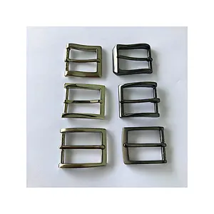 Custom Logo Customizable Clothing Accessory Metal Pin Buckle For Belt