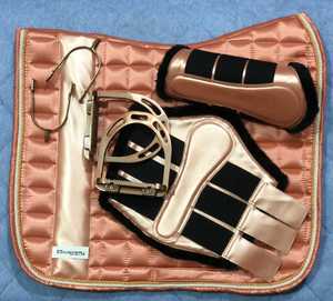 Set of Sublimation Equine Dressage Saddle <b>Pads</b> and Horse <b>Rugs</b> Matching Numnah for Optimal Horse Care - Product Image 6