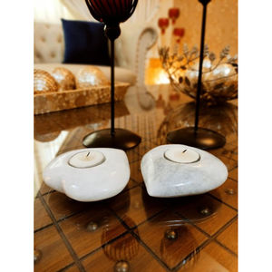 Bougeoir en marbre de forme et de taille personnalisées bougeoir de décoration de maison au design fabuleux au prix le plus bas - Product Image 5