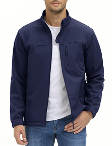 Vestes pour hommes en gros 2025 Veste softshell avec logo Veste personnalisable pour homme - Product Image 5