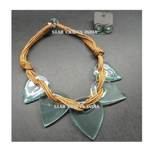 Última joyería, productos más vendidos en Alibaba, joyería de moda, colgante de resina de cadena larga, joyería gruesa, collares de mujer personalizados - Product Image 2