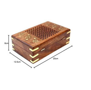 Boîte de rangement décorative en bois design moderne organisateur de bijoux personnalisé vente en gros pour la maison cuisine bureau organisation de rangement - Product Image 4