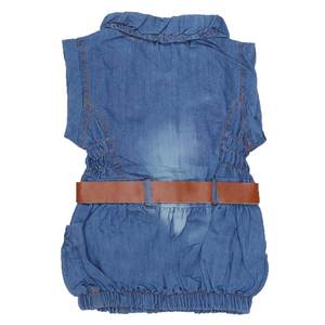 Haut en jean pour filles - Bleu - Product Image 2