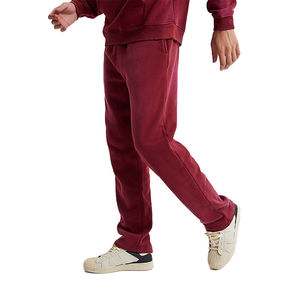 Personnalisé pour Polyester/Toile de Coton Droit Midweight Lavé à l'Acide French Terry Pantalons de Survêtement Pantalons pour Hommes - Product Image 4