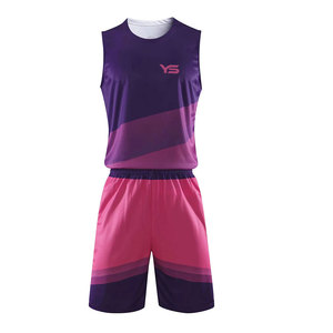 Conjunto de uniforme de equipo de sublimación de ropa deportiva de baloncesto para hombres más vendidos con opción de talla grande uniforme de baloncesto personalizable - Product Image 1