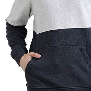 Sweat à capuche en coton pour homme, streetwear, manches longues, coupe ample, doux, chaud, léger, confortable, style urbain tendance, OEM ODM - Product Image 3