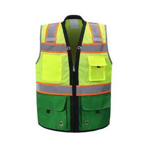 Chaleco de seguridad resistente personalizado para Unisex Multi bolsillos Hi Vis ropa de invierno chaleco de seguridad reflectante al aire libre - Product Image 2