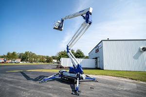 El mejor recolector de cerezas Boom Lift Hidráulico Autopropulsado Elevador aéreo articulado Recolector de cerezas a buenos precios Plataformas elevadoras - Product Image 5