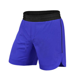 Pantalones Cortos Deportivos Personalizados para Hombre con Logotipo Bordado, Ropa de MMA Cómoda para Niños con Cierre - Product Image 1
