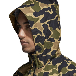 Chaqueta cortavientos de lana ligera de camuflaje personalizable para hombre, chaqueta universitaria impermeable para exteriores para invierno - Product Image 6