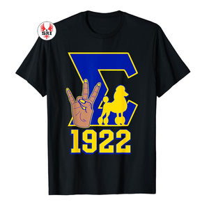 Sigma Gamma Rho Sorority Broderie T-shirt en coton pour femmes Custom Made Casual Ladies' Polyester Jersey - Product Image 2